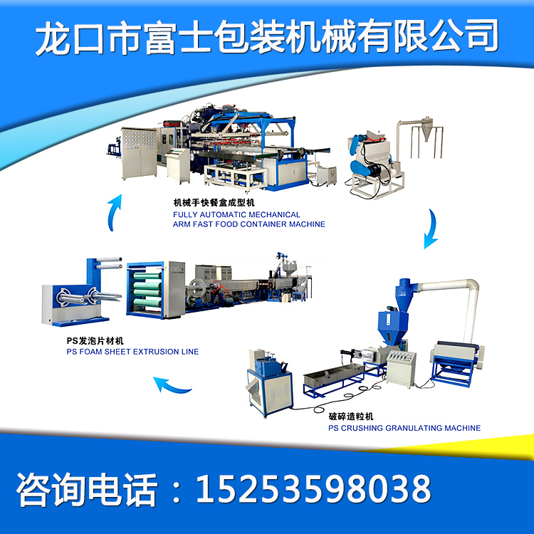 全自動成形沖裁一體機/餐盒生產線